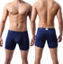 Men's 3 Pack  Hybrid Collection Pastel Colors Extra Long Sporty Boxer Briefs – 3-Pack